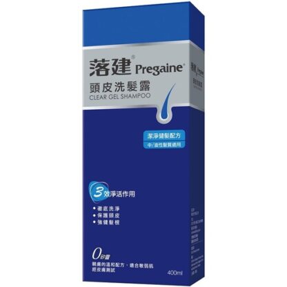 落建 頭皮洗髮露 潔淨健髮配方 ( 中/油性髮質適用 ) 400ml