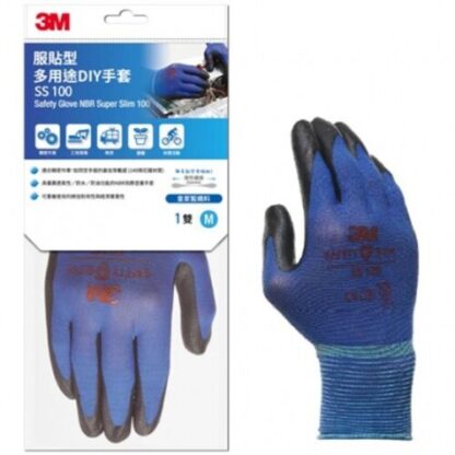 3M 服貼型多用途DIY手套 SS-100 1雙 / 尺寸可選