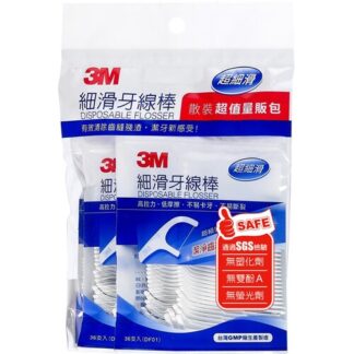 3M 單線細滑牙線棒 散裝超值量販包 36支X4包