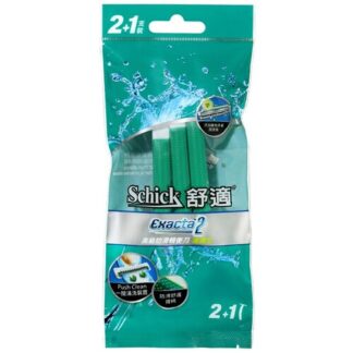 舒適牌 高級防滑輕便刀 滋潤型 2+1入