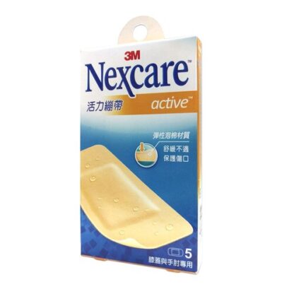 3M Nexcare 活力繃帶 膝蓋與手肘專用 5片