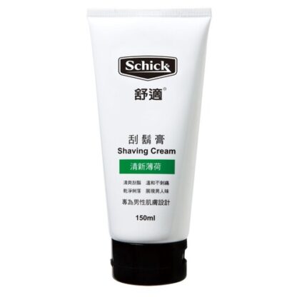 【Schick舒適牌】清新薄荷 刮鬍膏 150ml