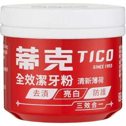 蒂克 強力潔齒劑 清新薄荷 140g
