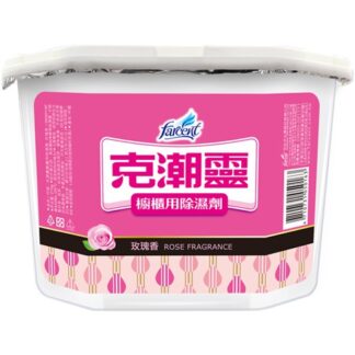 克潮靈 櫥櫃用除濕劑 玫瑰 (4入組)