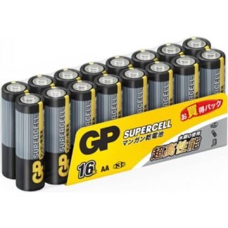 GP 超霸 (黑)超級環保碳鋅電池 3號 16入