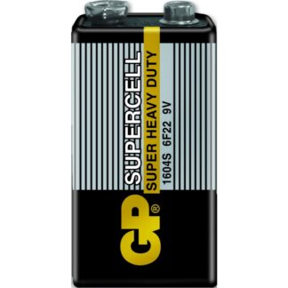GP 超霸 (黑)超級環保碳鋅電池  9V 1入