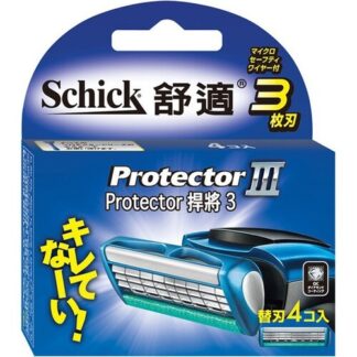 舒適牌 捍將3 刮鬍刀片 4入