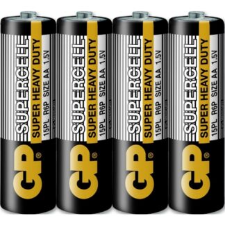 GP 超霸 (黑)超級環保碳鋅電池 3號 4入