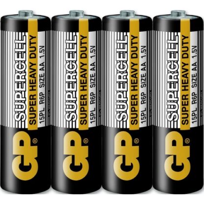 GP 超霸 (黑)超級環保碳鋅電池 3號 4入