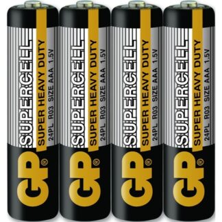 GP 超霸 (黑)超級環保碳鋅電池 4號 4入