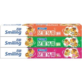 百齡 兒童牙膏 50gX3入 (草莓+青蘋果+水蜜桃)
