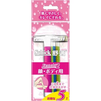 舒絲 艷彩仕女輕便刀 5入