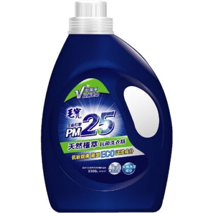 毛寶 PM2.5 天然植萃抗菌洗衣精 2200g