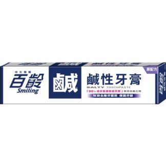 百齡 鹹性牙膏 180g