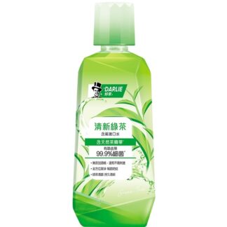 好來DARLIE 清新綠茶漱口水 無酒精配方 500ml