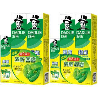 好來DARLIE 超氟強化琺瑯質牙膏 (175g2入/250g2入)