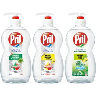 淨麗Pril 小蘇打高效洗碗精 瓶裝 750ml (共三款)
