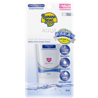 香蕉船 淨護系列 AQUA 呵護敏感保濕防曬凝乳50ml