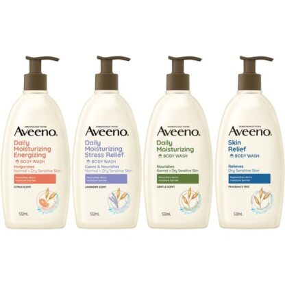 Aveeno艾惟諾 燕麥/薰衣草沐浴露 532ml (共四款)