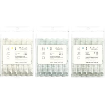刷樂 植漱口隨身攜帶包 12ml 10入 (山雨/海霧/森淬)