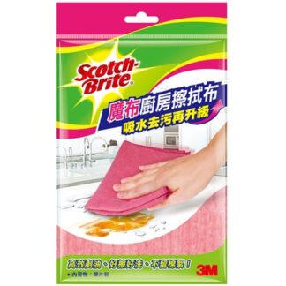 【顏色隨機出貨】3M 魔布廚房擦拭布 單片裝