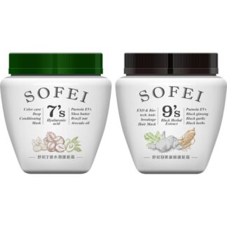 舒妃SOFEI 護髮霜 800ml (7玻水潤/9黑嚴損)
