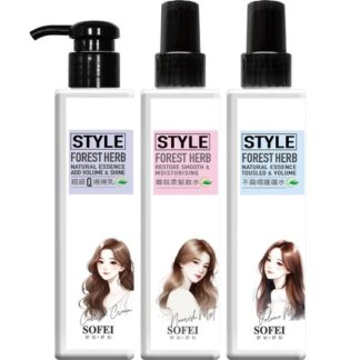 舒妃SOFEI 型色家 不扁塌蓬蓬水/噴就柔髮妝水/超級Q捲捲乳 180ml